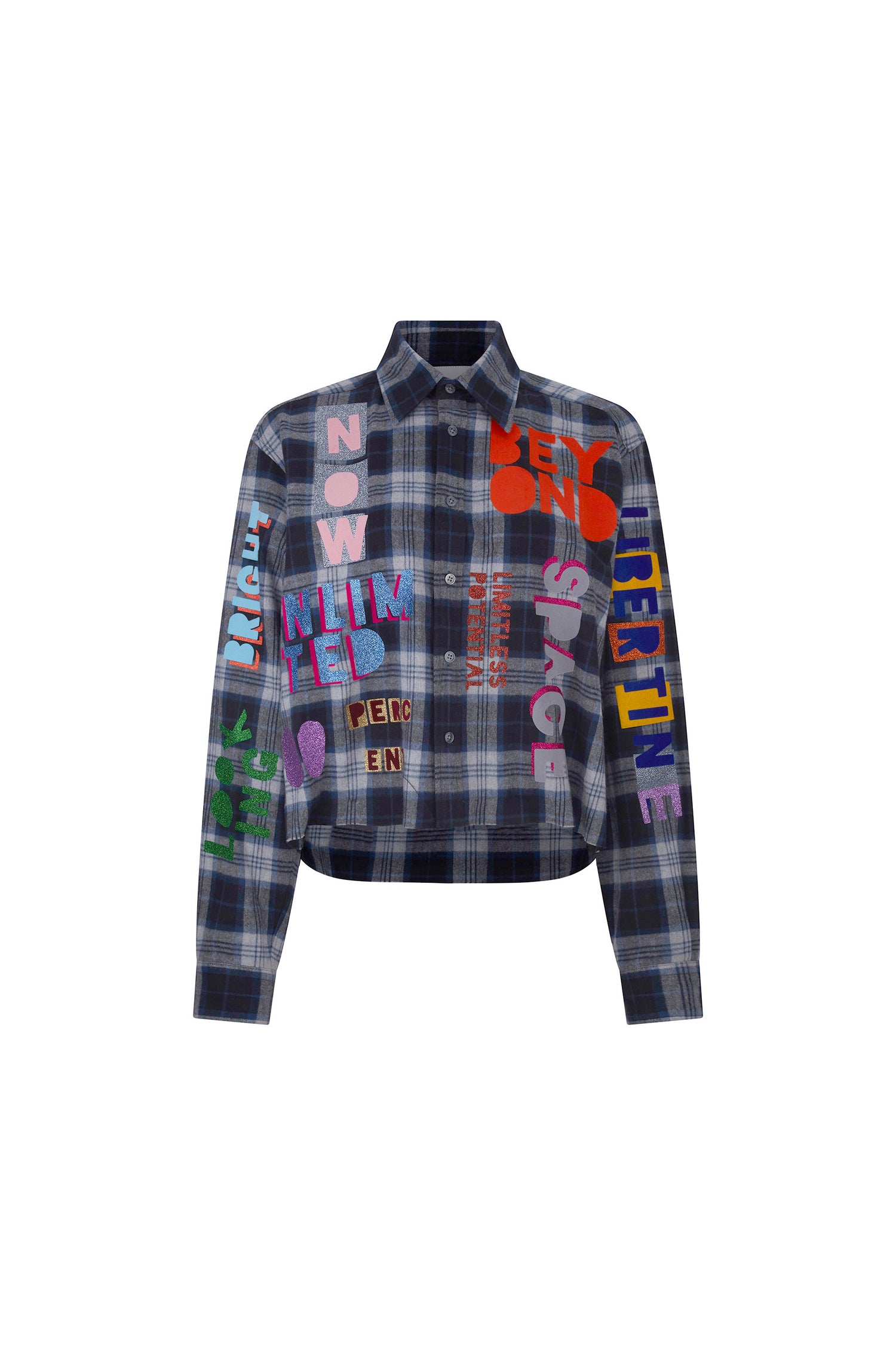 'UNLIMITED POTENTIAL' CROPPED CLASSIC SHIRT -  - Libertine