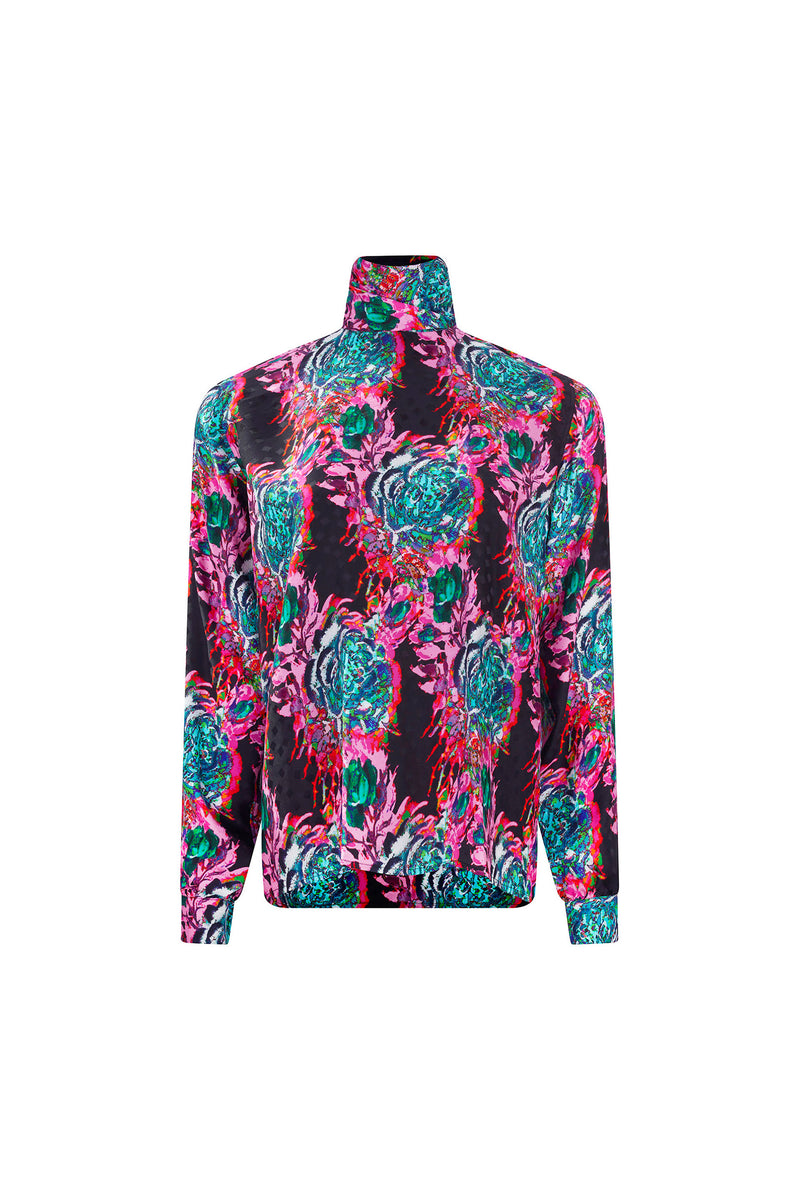 'ACID TRIP' BIANCA BLOUSE - - Libertine