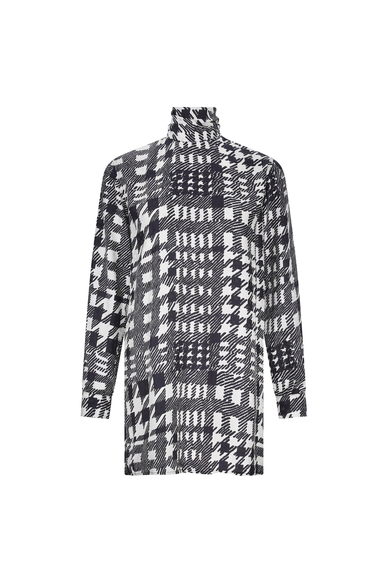 'PEGGYS HOUNDSTOOTH' BIANCA TUNIC -  - Libertine