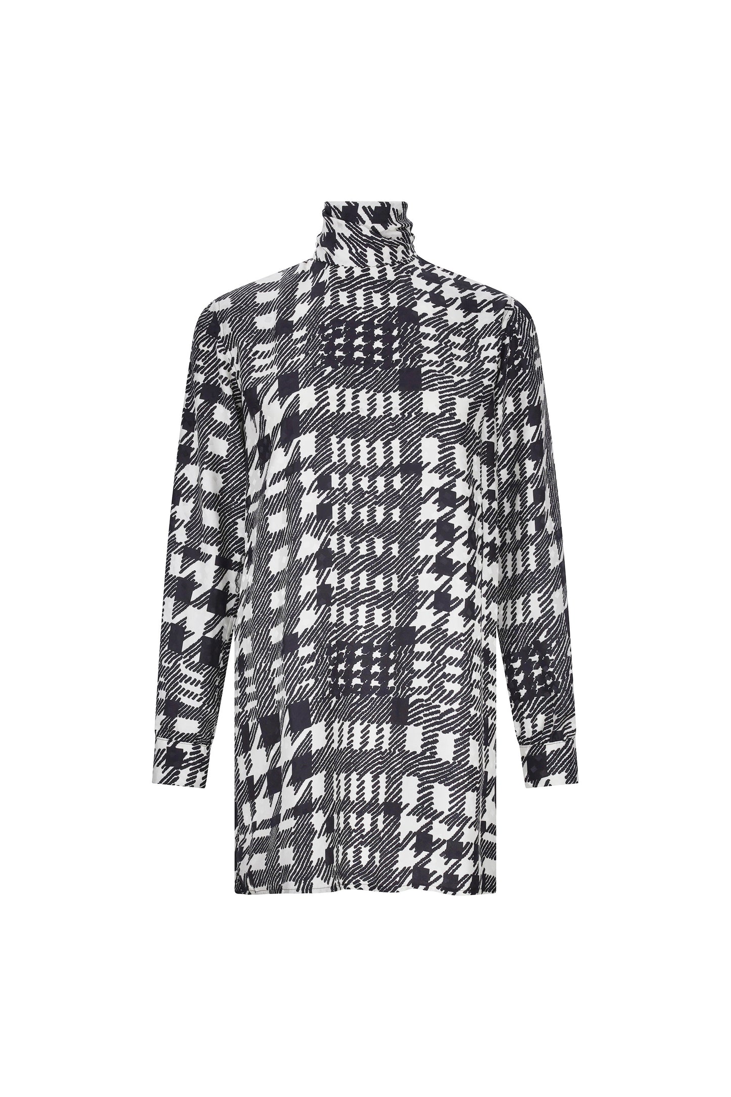 'PEGGYS HOUNDSTOOTH' BIANCA TUNIC -  - Libertine