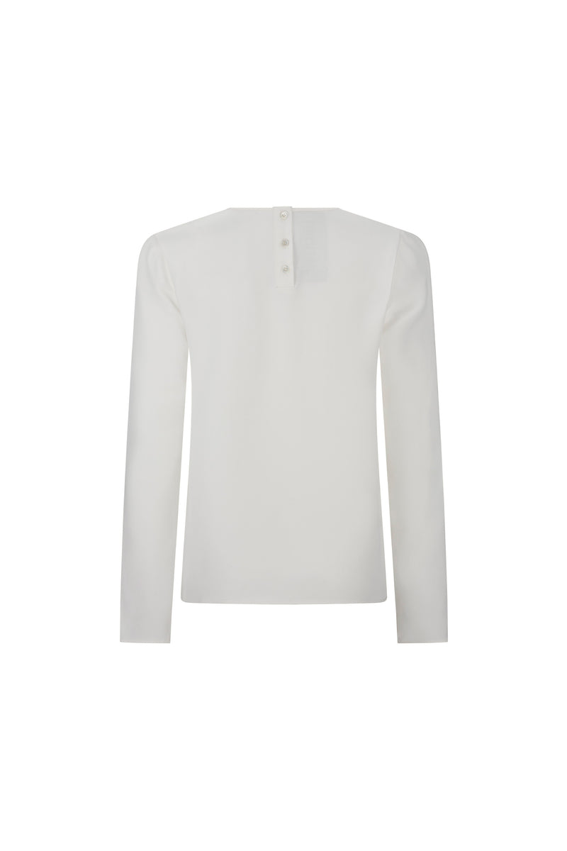 'POWDERED SUGAR' LONG SLEEVE BLOUSE - - Libertine