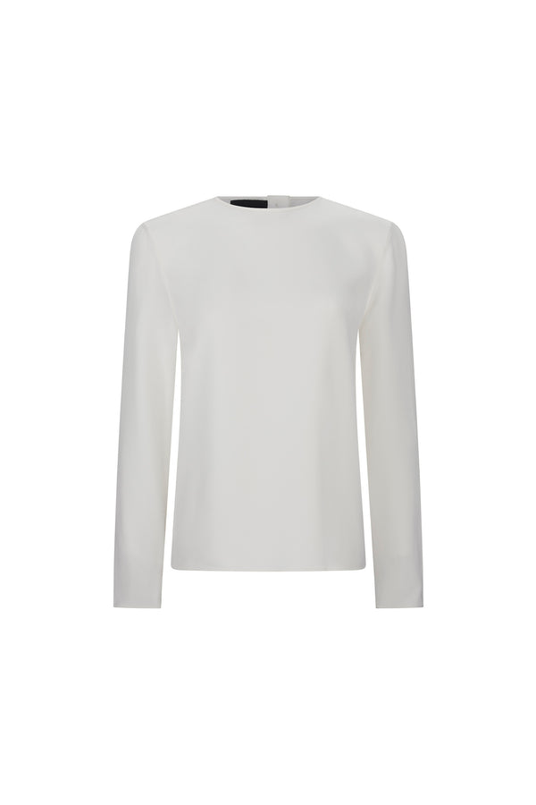 'POWDERED SUGAR' LONG SLEEVE BLOUSE - - Libertine