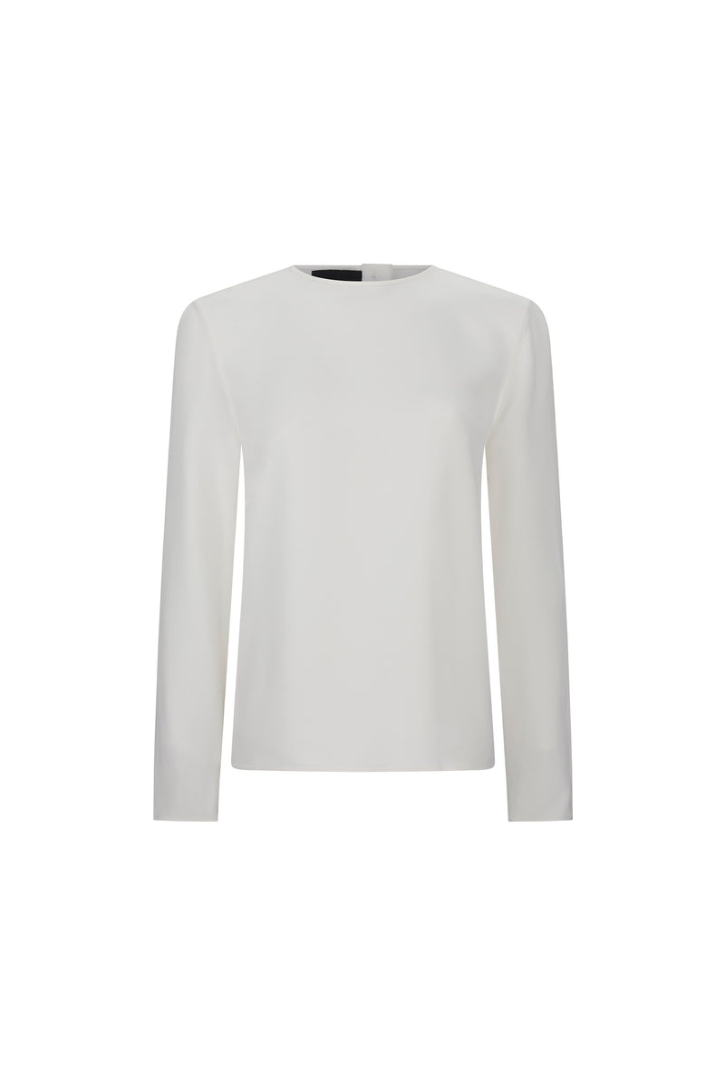 'POWDERED SUGAR' LONG SLEEVE BLOUSE - - Libertine