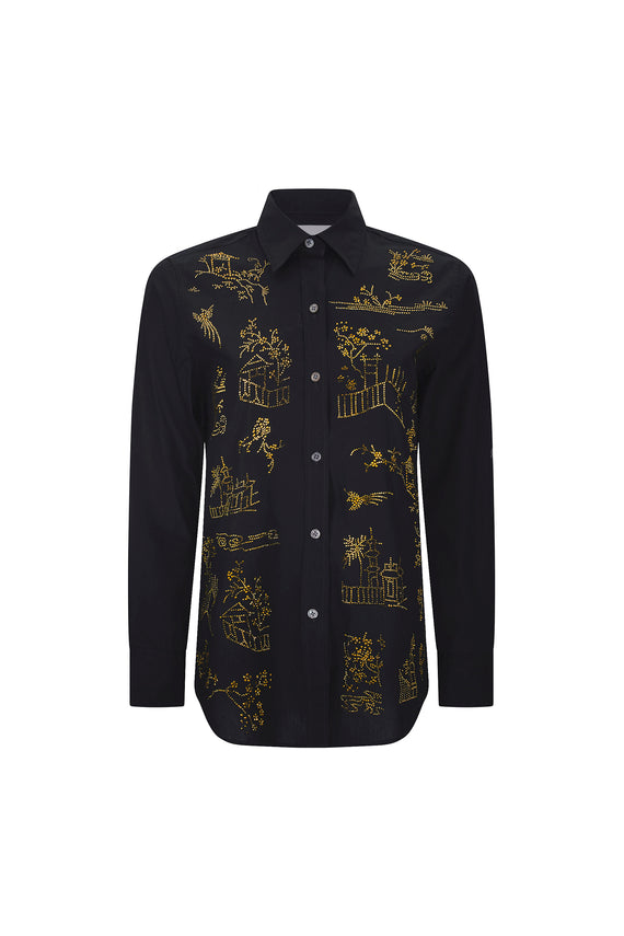 'CHINOISERIE' NEW CLASSIC SHIRT - - Libertine - Main image