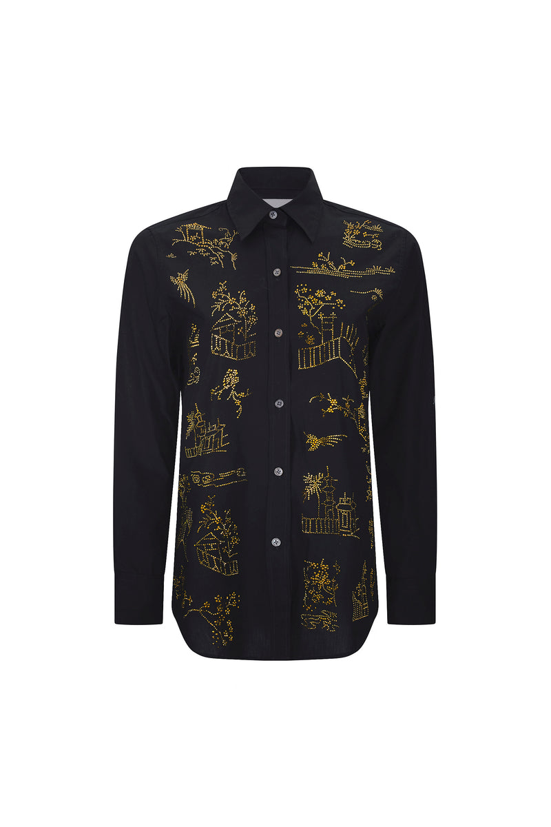 'CHINOISERIE' NEW CLASSIC SHIRT -  - Libertine