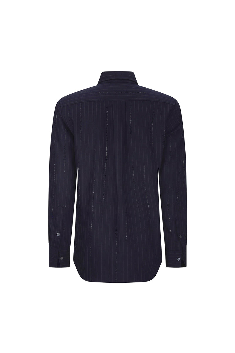 'CRYSTAL PINSTRIPE' NEW CLASSIC SHIRT -  - Libertine