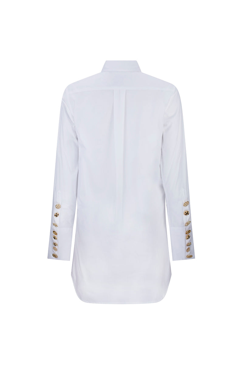 'BUTTON LUXE' LONG CLASSIC SHIRT - - Libertine