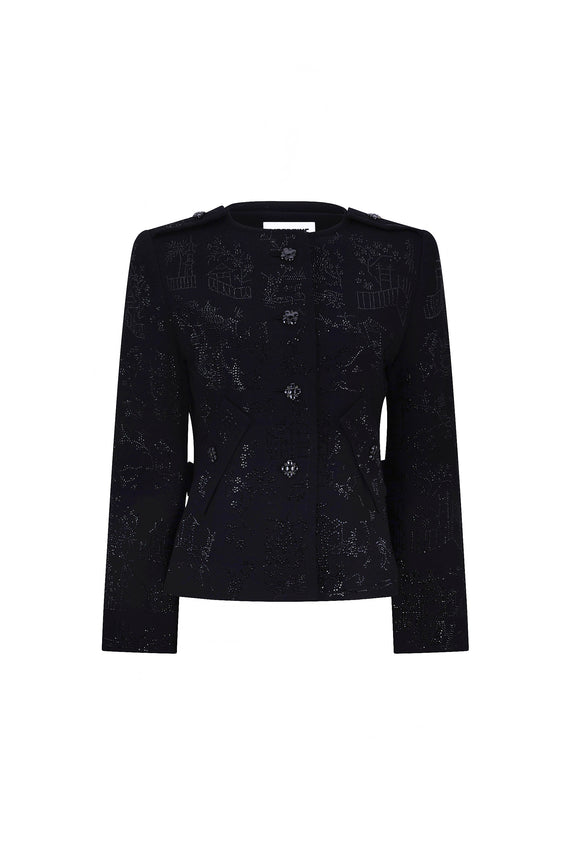 'CHINOISERIE' BOXY JACKET -  - Libertine