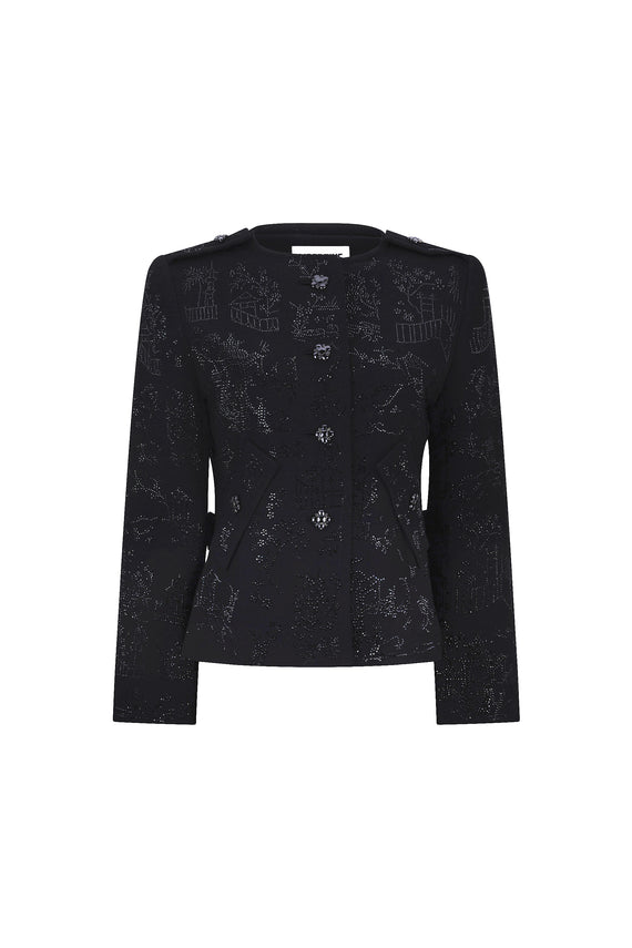 'CHINOISERIE' BOXY JACKET - - Libertine - Main image