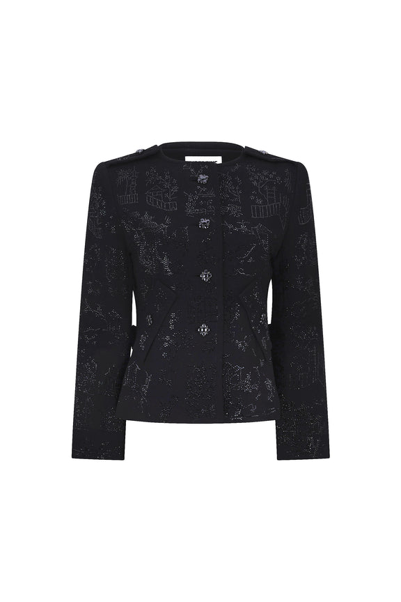 'CHINOISERIE' BOXY JACKET -  - Libertine