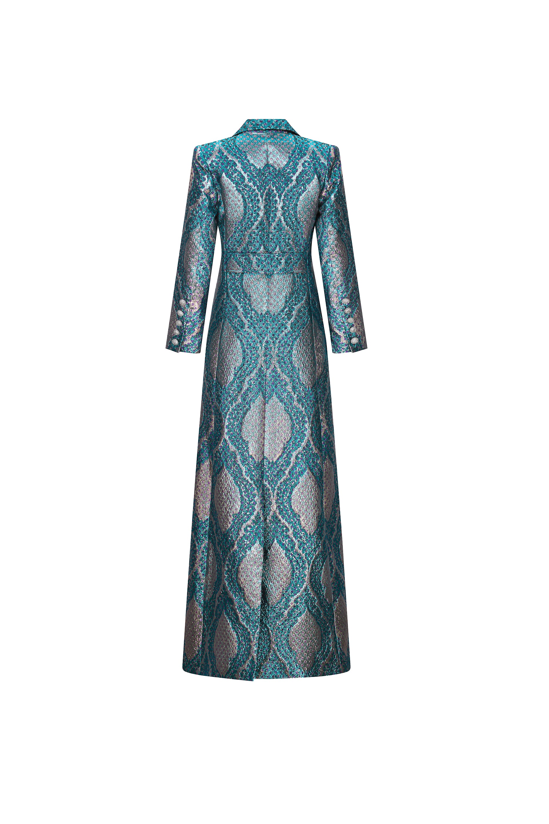 'TANGIER JACQUARD' MAXI COAT -  - Libertine