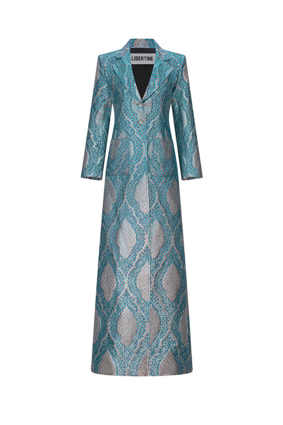 'TANGIER JACQUARD' MAXI COAT - - Libertine - Main image
