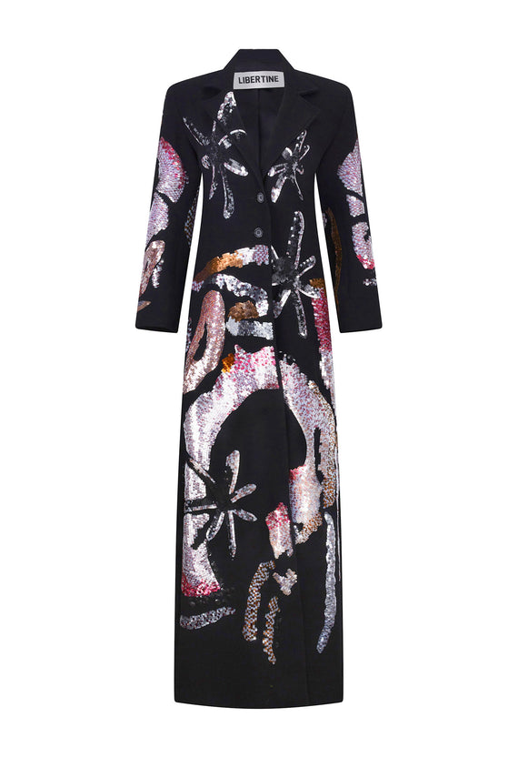 'MIRO' MAXI COAT - - Libertine - Main image