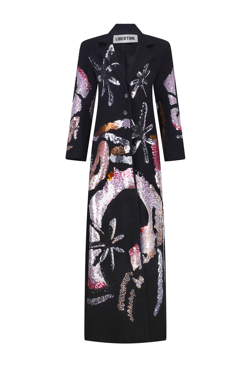 'MIRO' MAXI COAT - - Libertine