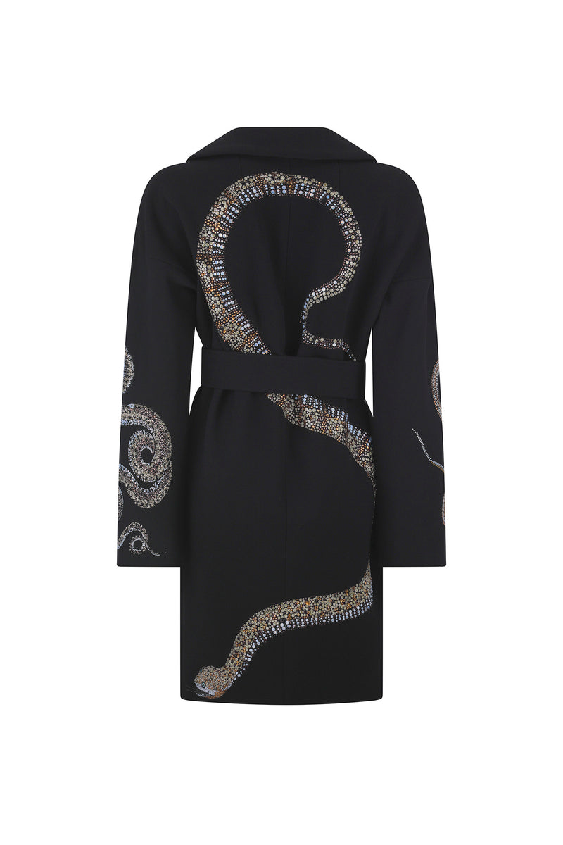 'REPTILIAN' BRUGES COAT - - Libertine