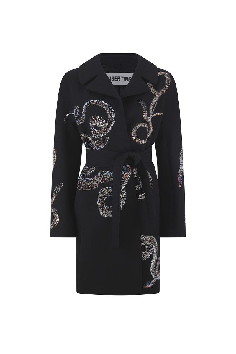 'REPTILIAN' BRUGES COAT - - Libertine