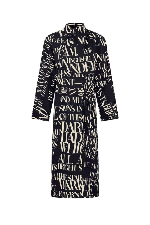 'POEME NOIR' NEW WAVE COAT - - Libertine - Main image