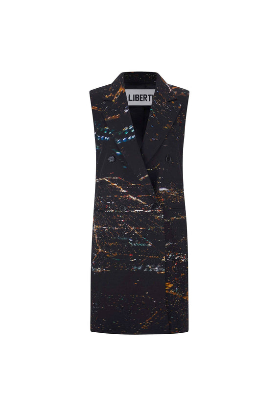 'LAX' DOUBLE BREASTED VEST -  - Libertine