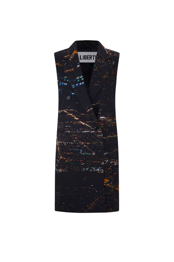 'LAX' DOUBLE BREASTED VEST - - Libertine - Main image