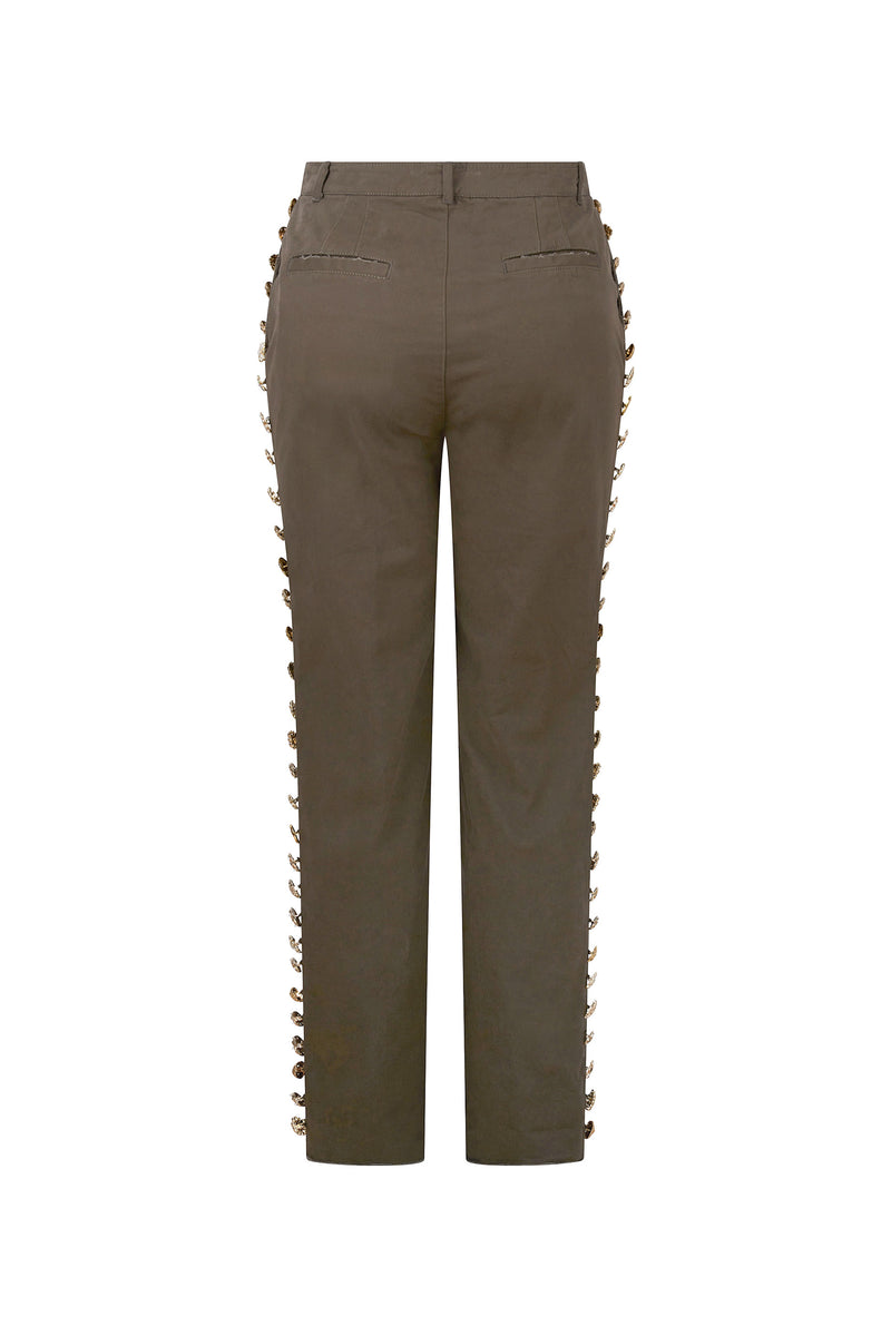 'BUTTON LUXE' WOMENS CHINOS - - Libertine