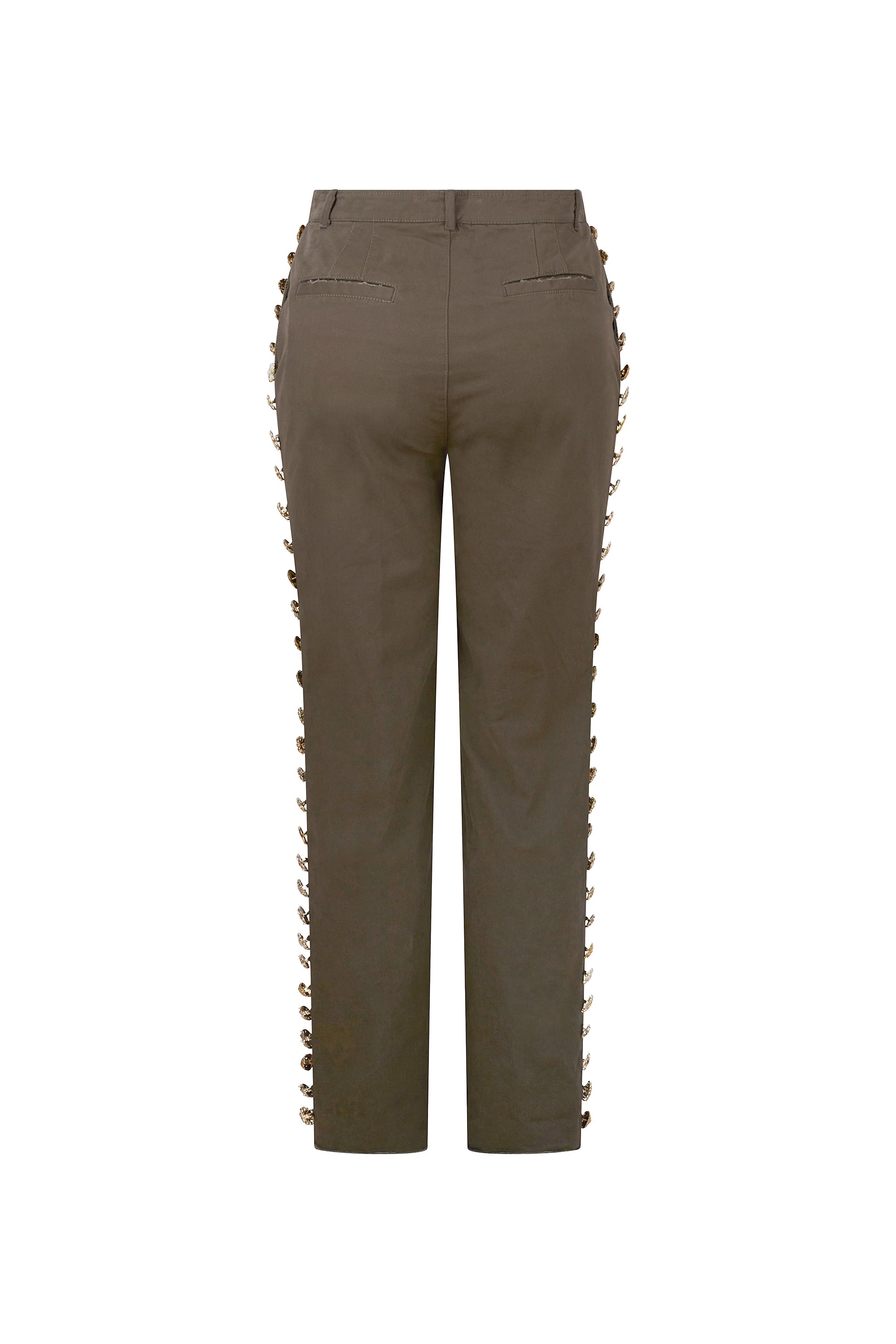 'BUTTON LUXE' WOMENS CHINOS -  - Libertine