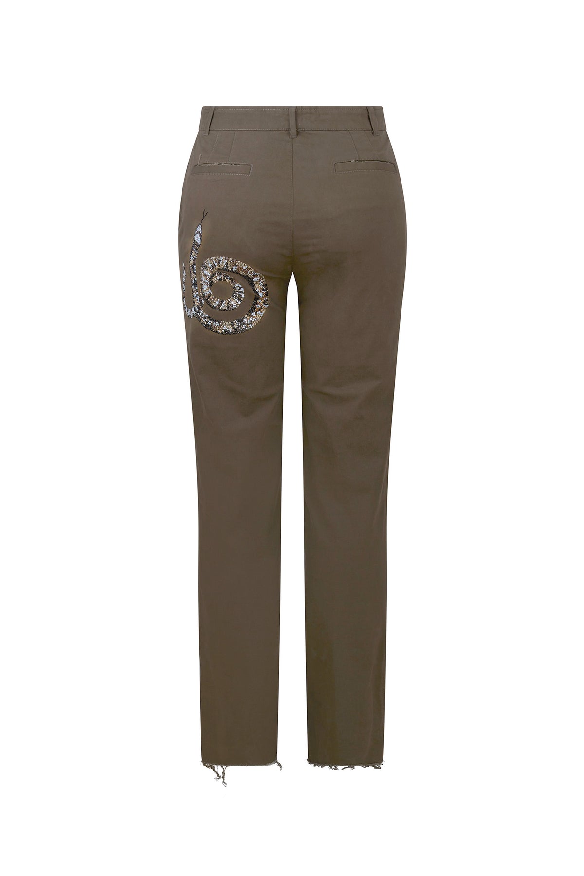 'REPTILIAN' CHINOS - - Libertine