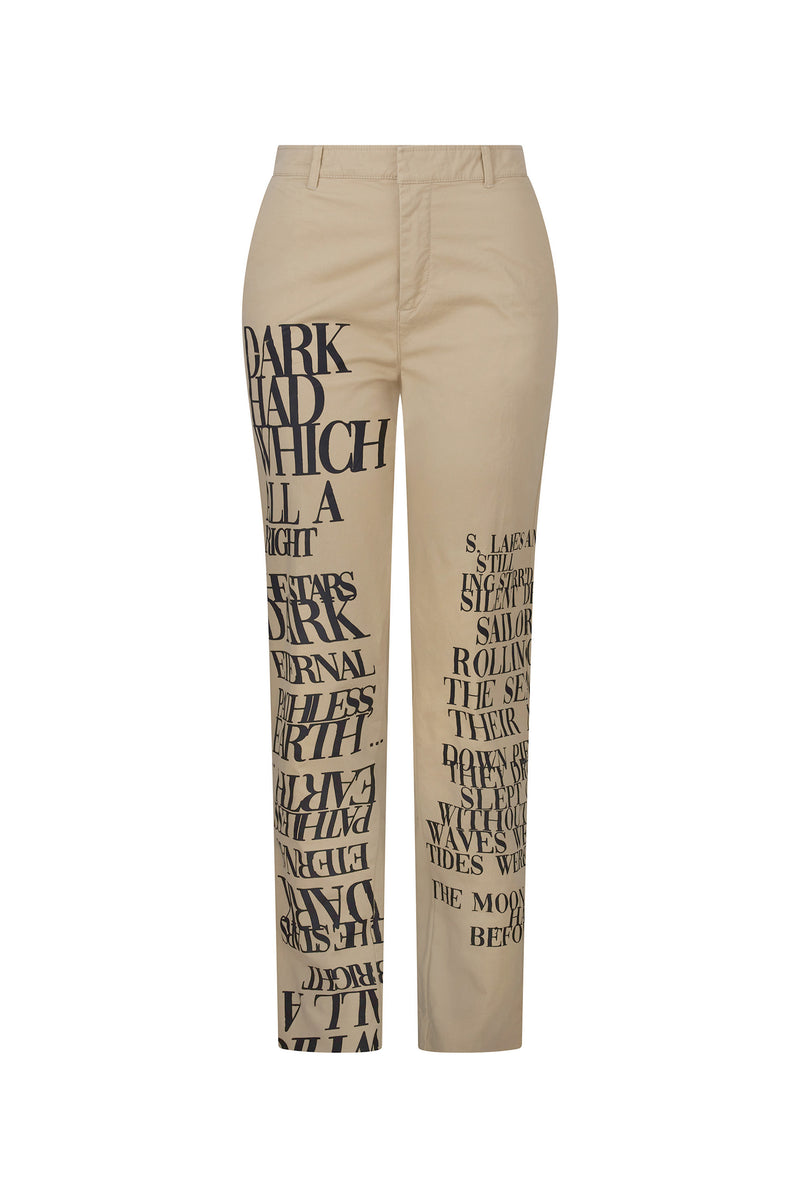 'DARKNESS' CHINOS - - Libertine