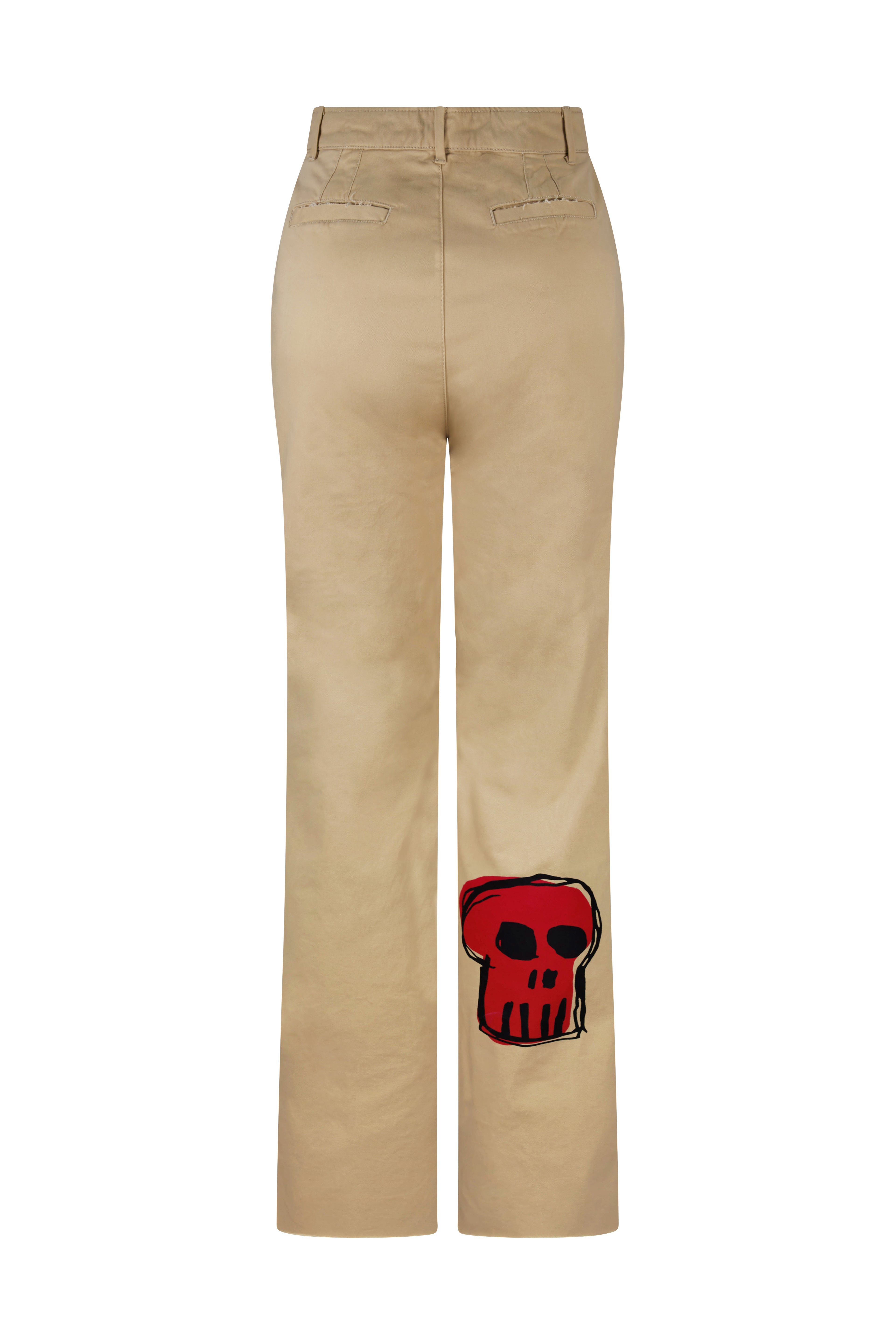 'SKETCH SKULLS' CHINOS -  - Libertine