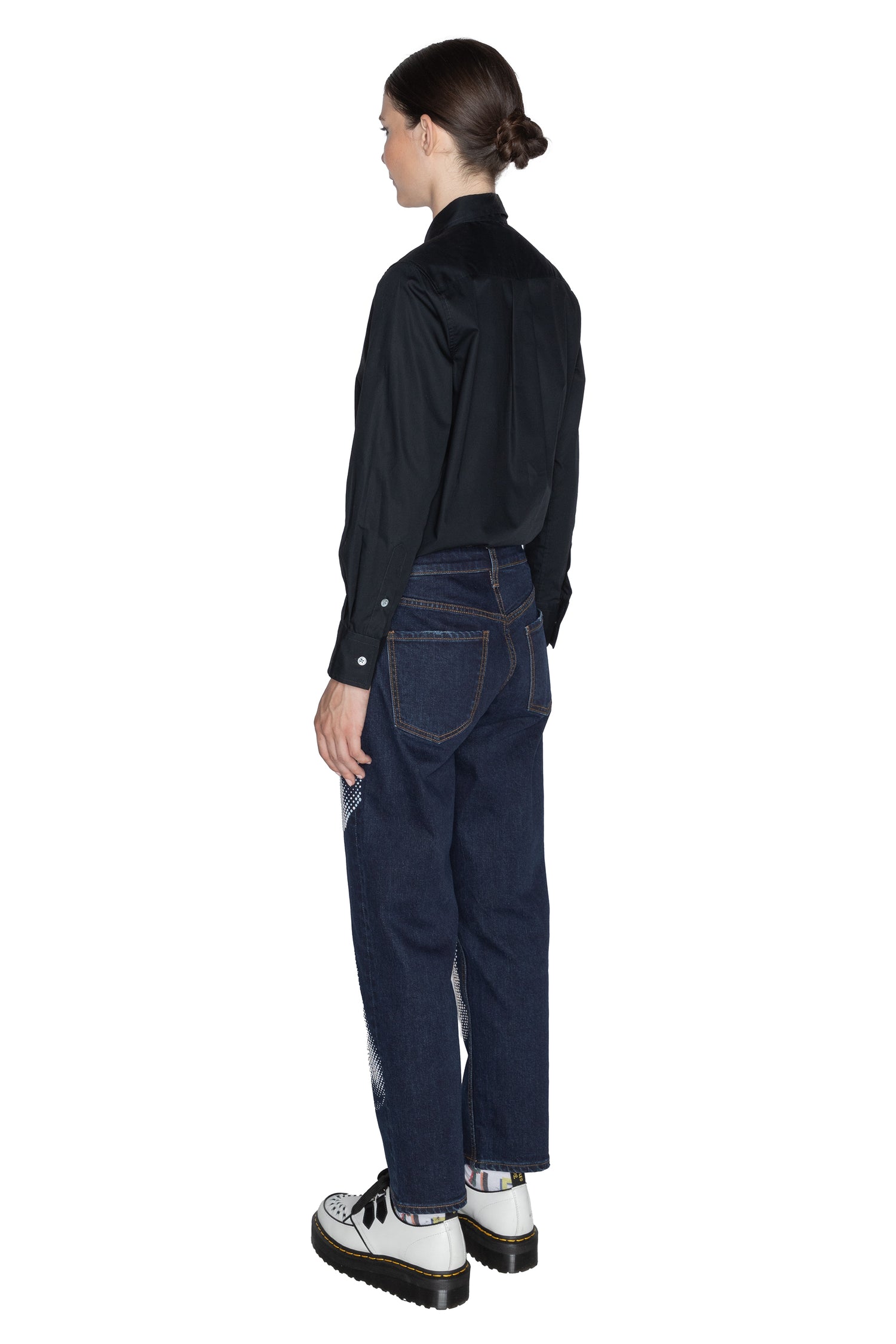 'FIVE SENSES CRYSTAL' BOYFRIEND JEAN -  - Libertine