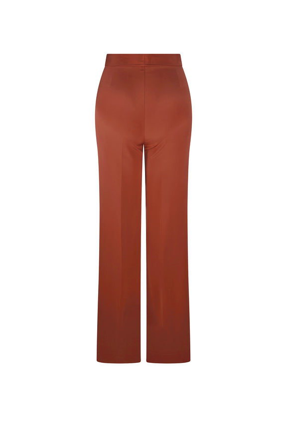 'BURNT ORANGE' NEW WIDE LEG PANTS -  - Libertine