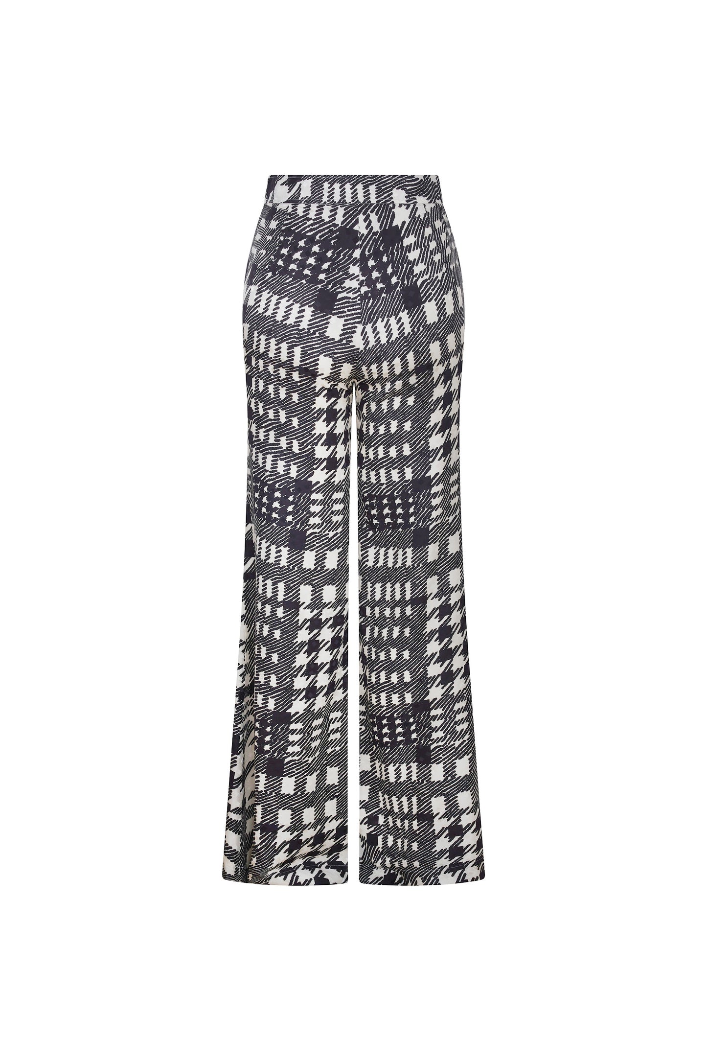 'PEGGYS HOUNDSTOOTH' TRUMPET PANT -  - Libertine