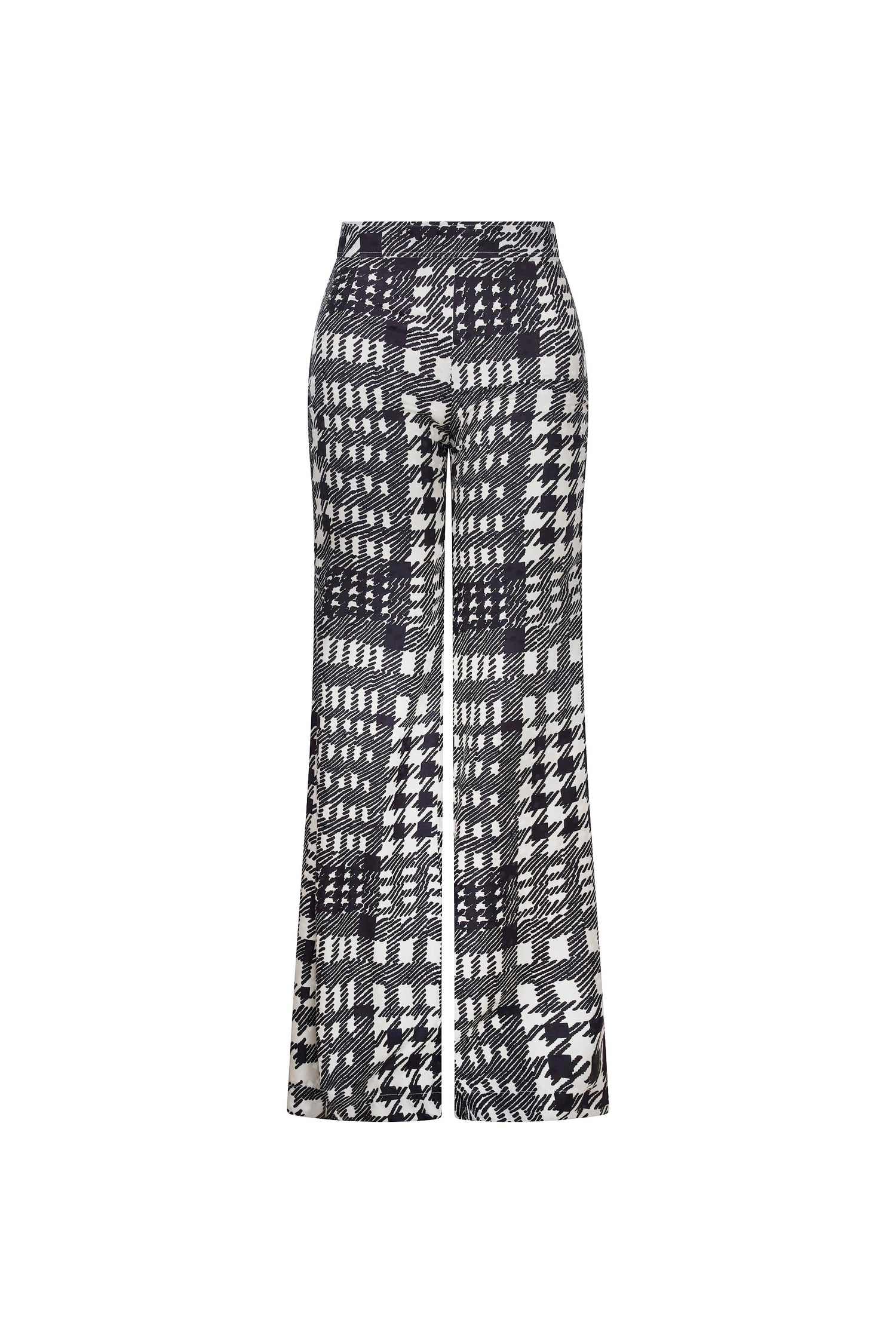 'PEGGYS HOUNDSTOOTH' TRUMPET PANT -  - Libertine