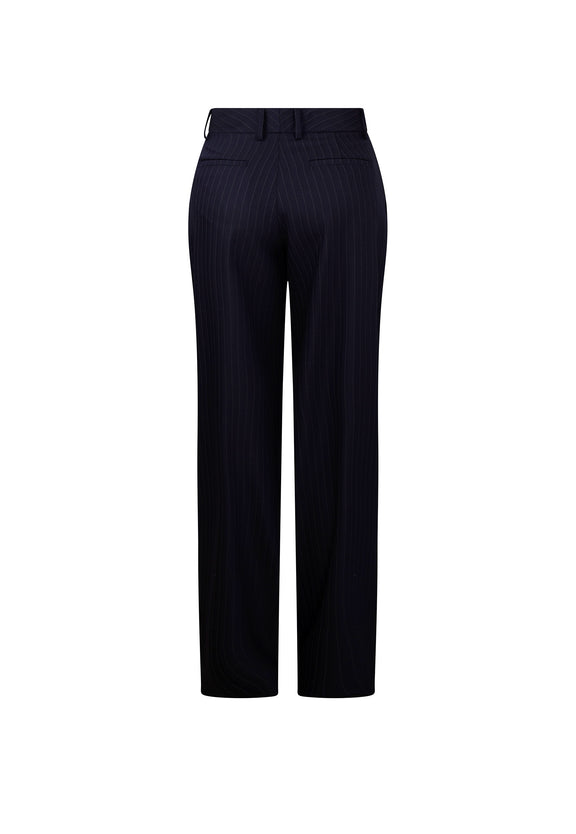 'CRYSTAL PINSTRIPE' BAGGY TROUSER -  - Libertine