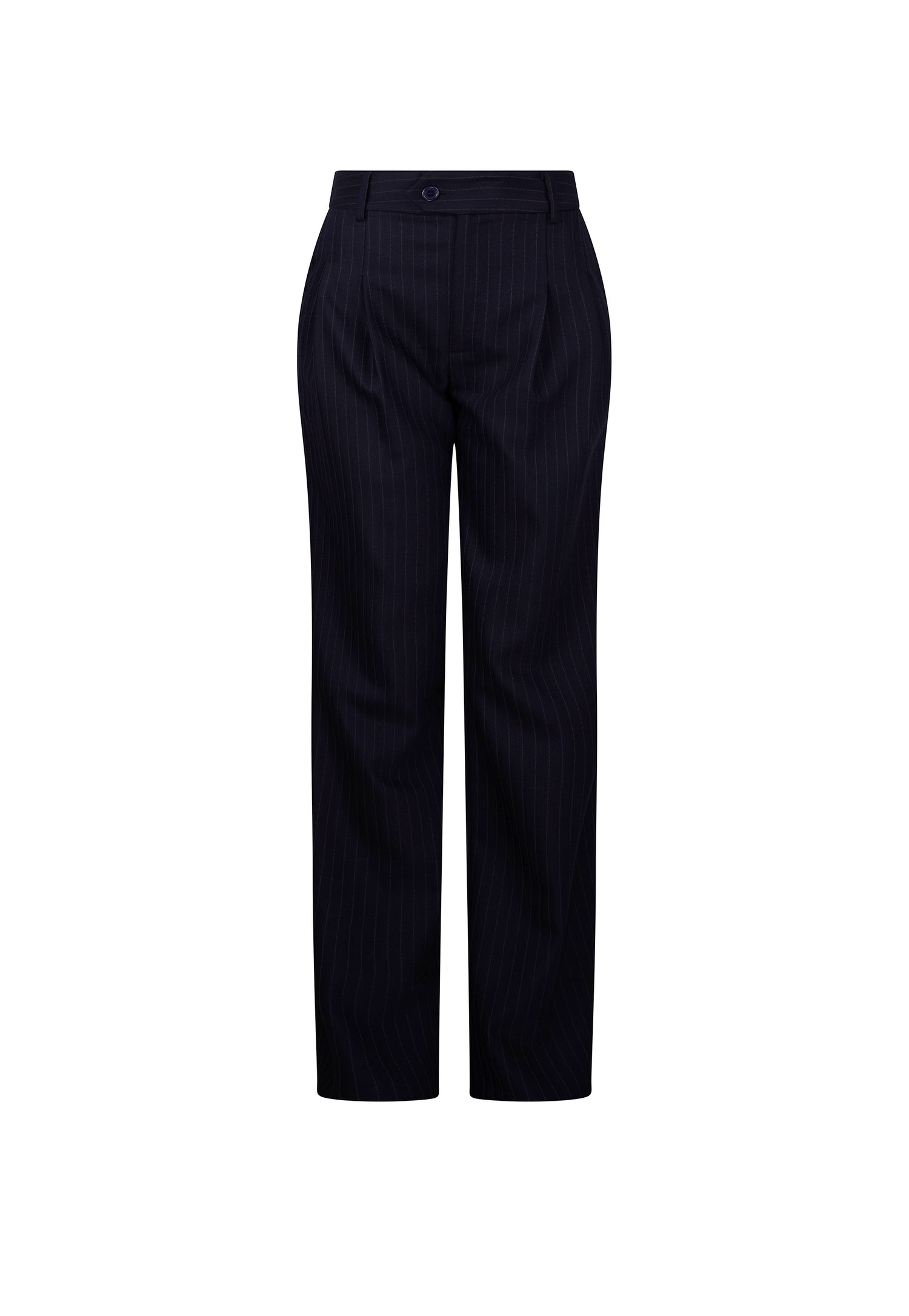 'CRYSTAL PINSTRIPE' BAGGY TROUSER -  - Libertine