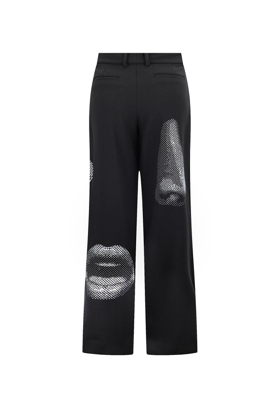 'FIVE SENSES CRYSTAL' BAGGY TROUSER -  - Libertine