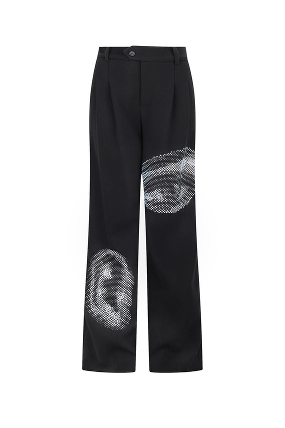 'FIVE SENSES CRYSTAL' BAGGY TROUSER - - Libertine - Main image