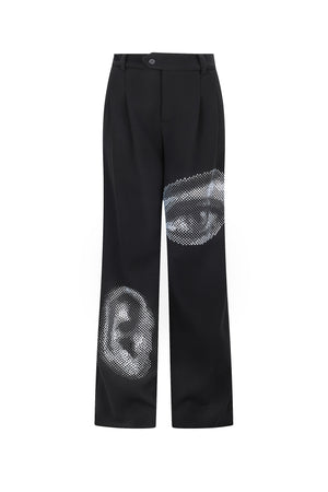 'FIVE SENSES CRYSTAL' BAGGY TROUSER