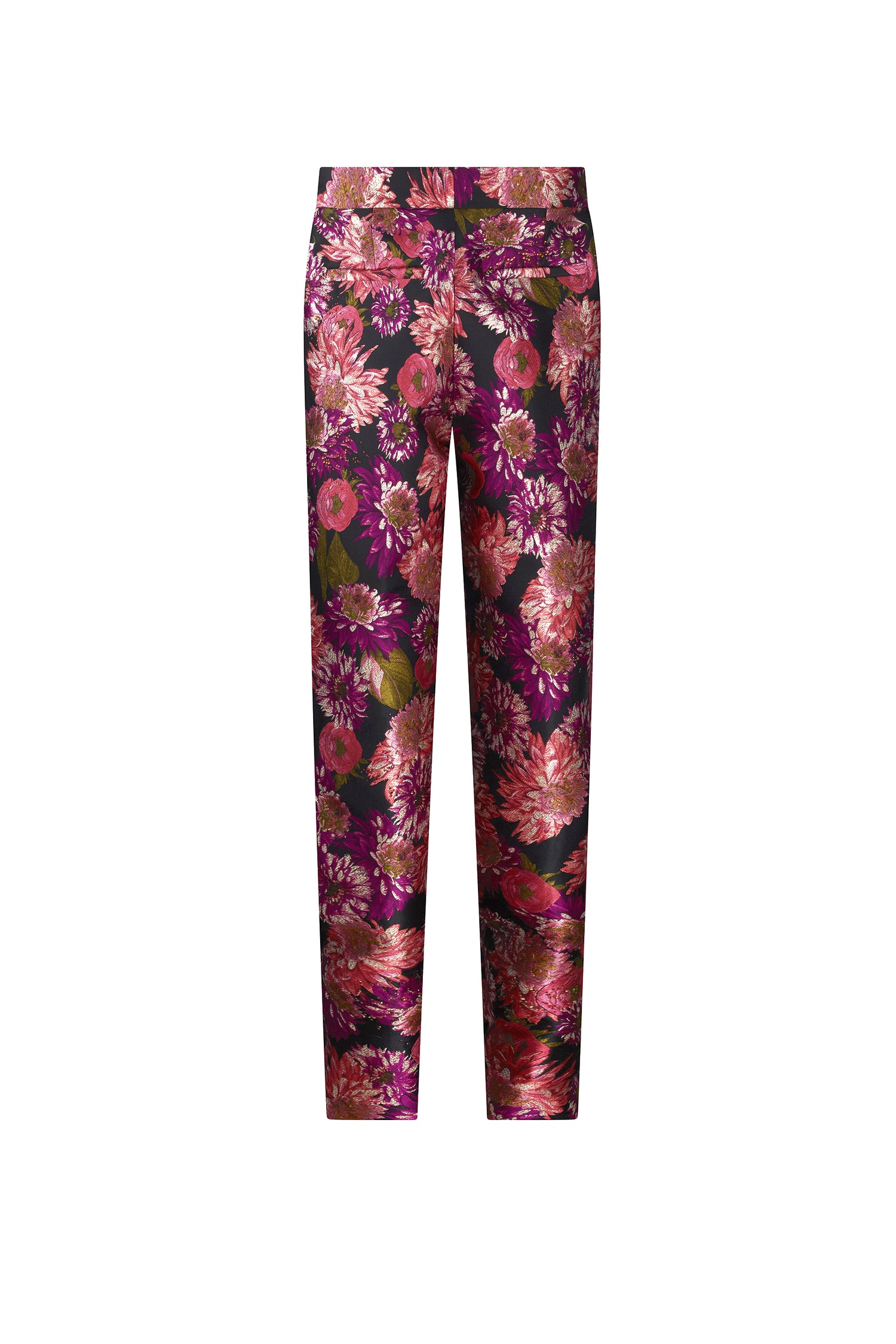 'PINK WISH JACQUARD' CIGARETTE PANT -  - Libertine