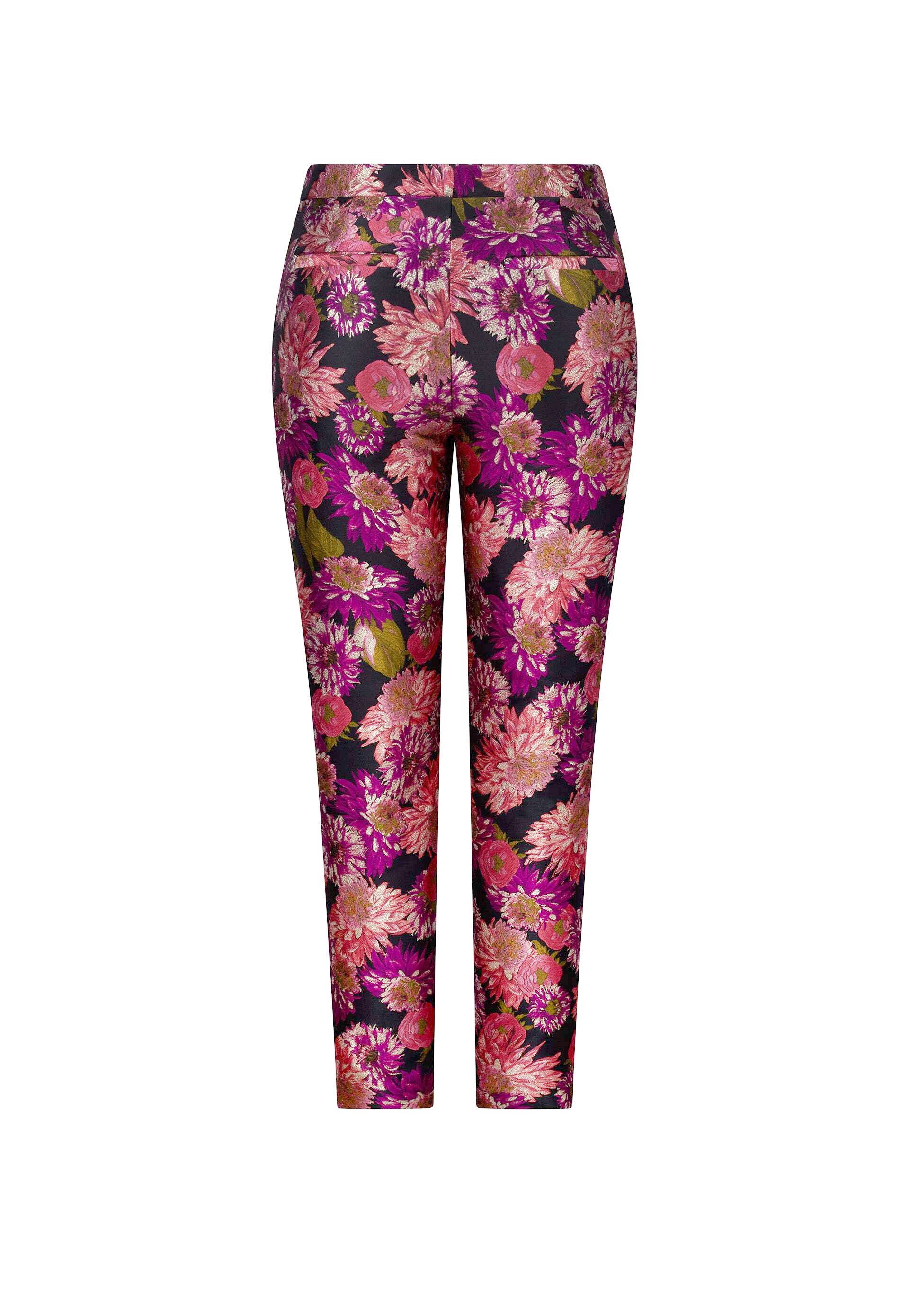 'PINK WISH JACQUARD' CIGARETTE PANT -  - Libertine