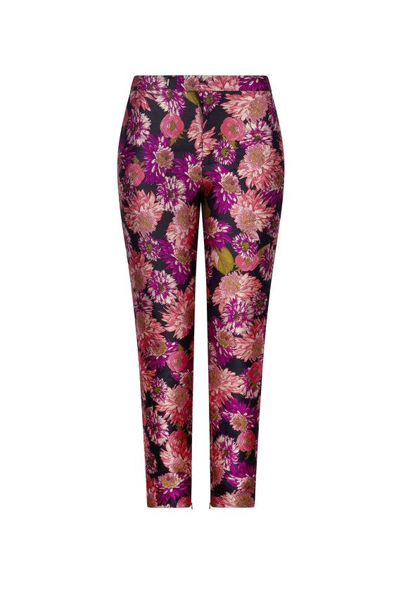 'PINK WISH JACQUARD' CIGARETTE PANT -  - Libertine