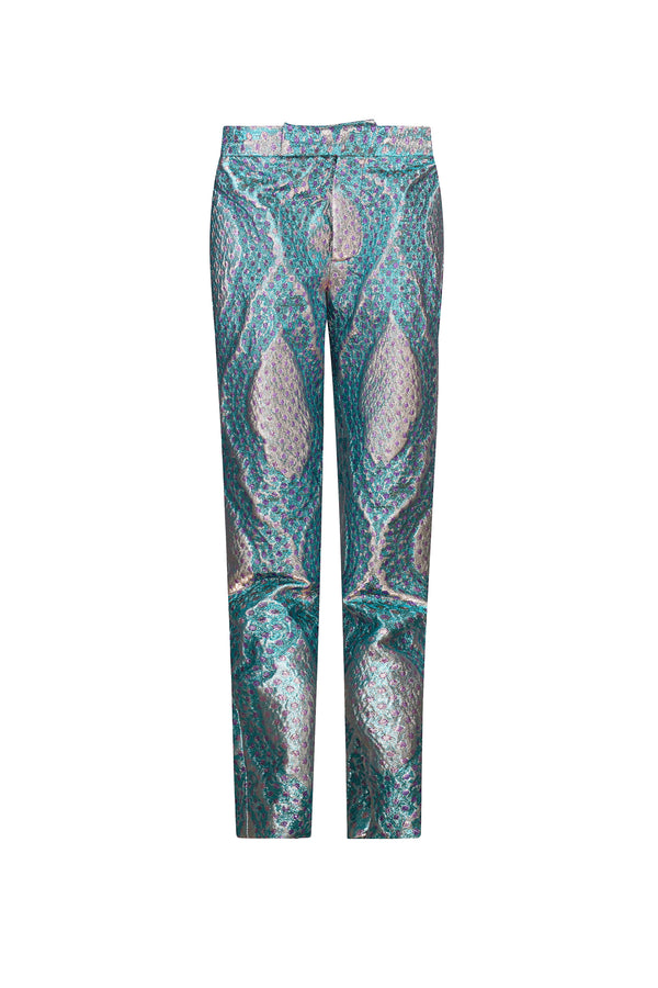 'TANGIER JACQUARD' CIGARETTE PANT -  - Libertine