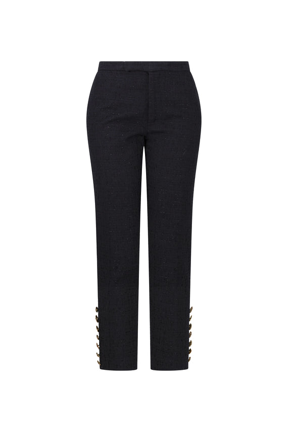 'BUTTON LUXE' CIGARETTE PANT -  - Libertine