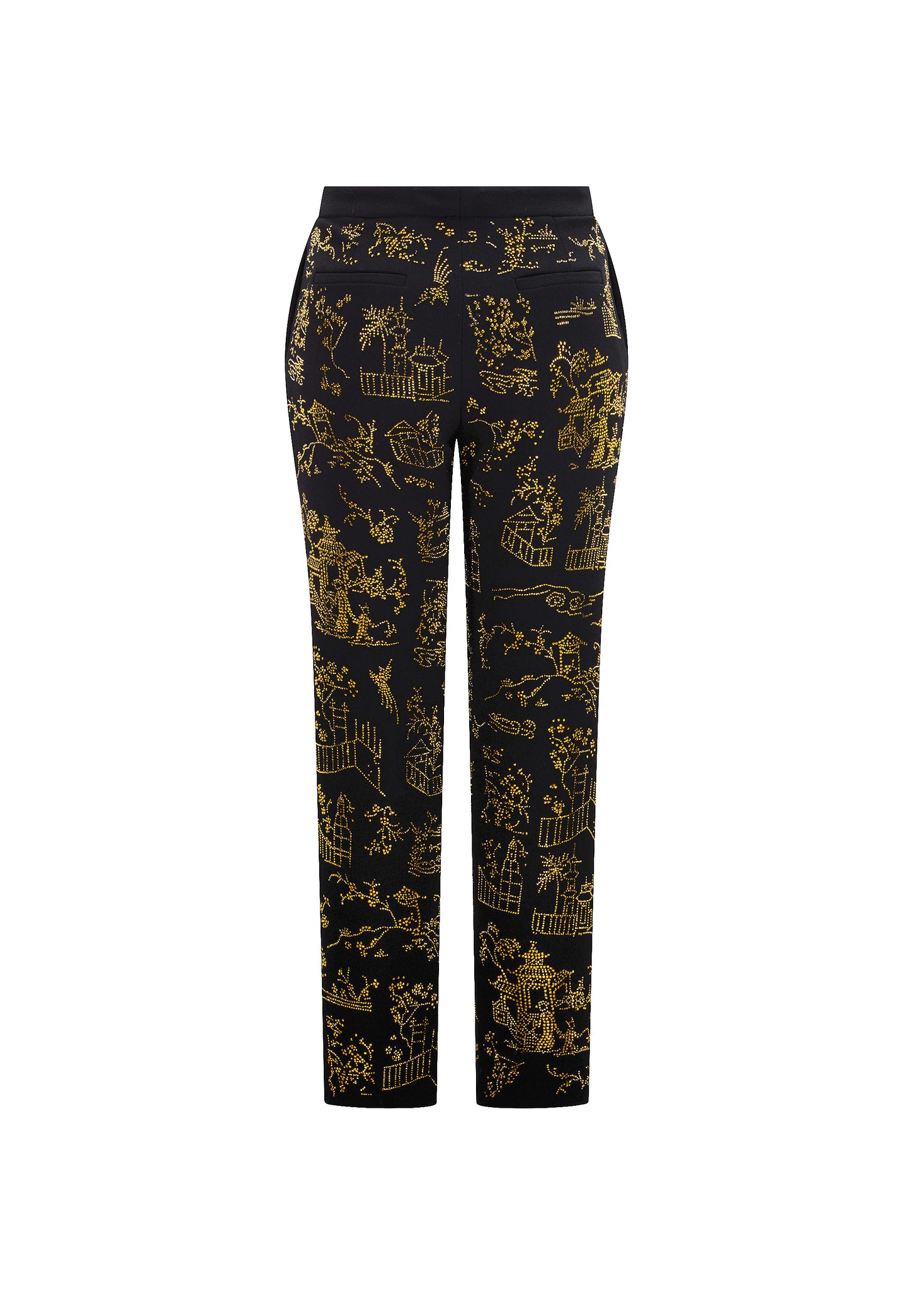 'CHINOISERIE' CIGARETTE PANT -  - Libertine