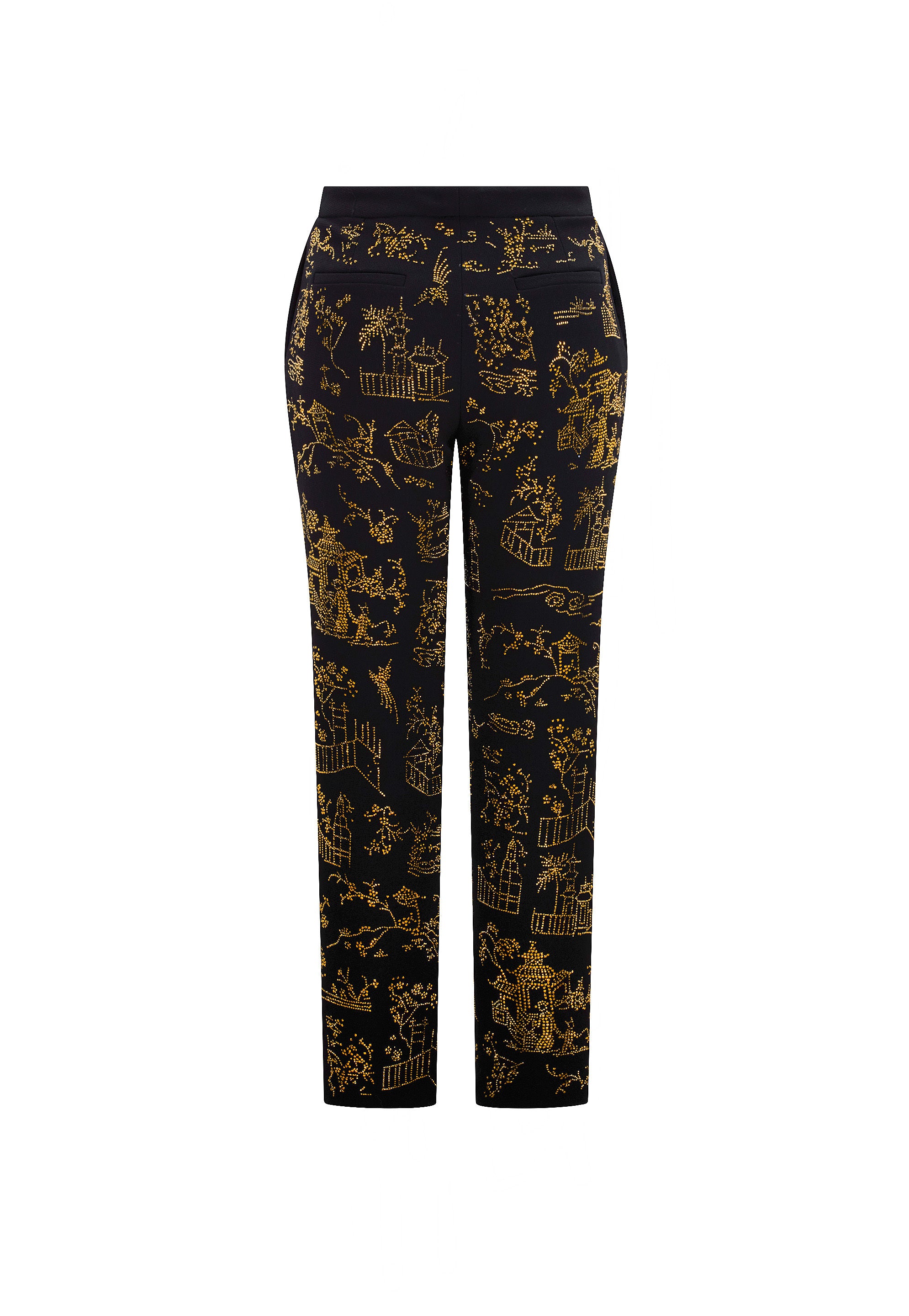 'CHINOISERIE' CIGARETTE PANT -  - Libertine