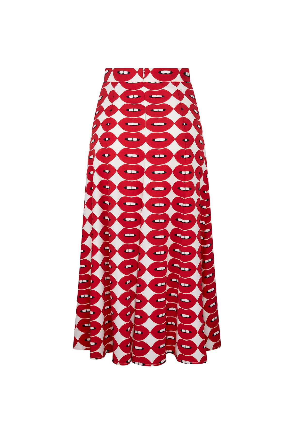 'FRENCH KISSING IN THE USA' TULIP SKIRT - - Libertine