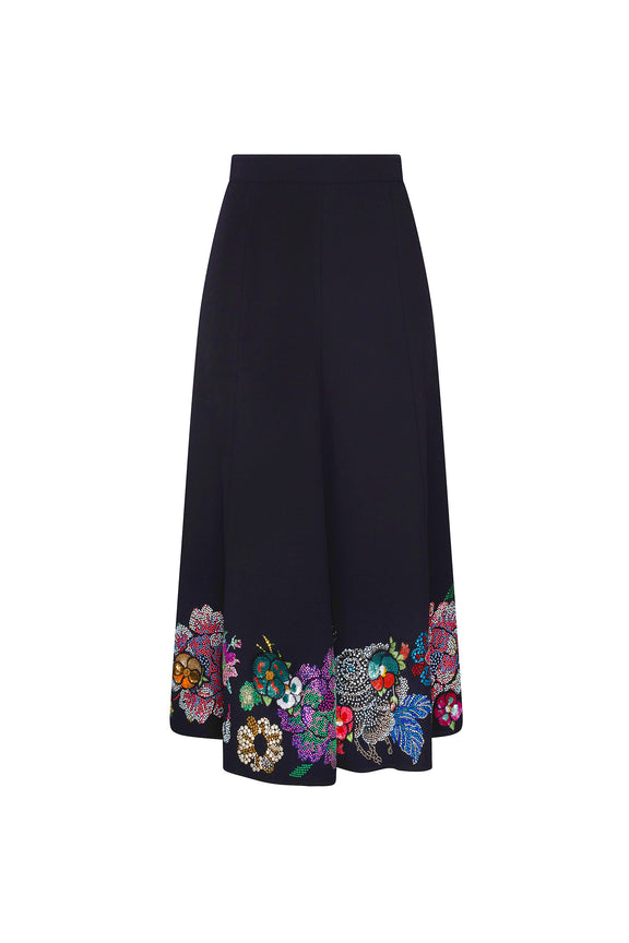 'LUXE BOUQUET' TULIP SKIRT -  - Libertine