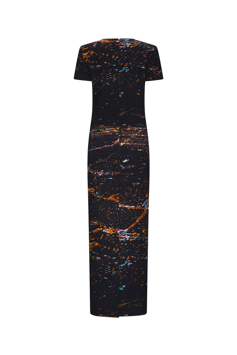 'LAX' SHORT SLEEVE MAXI DRESS - - Libertine