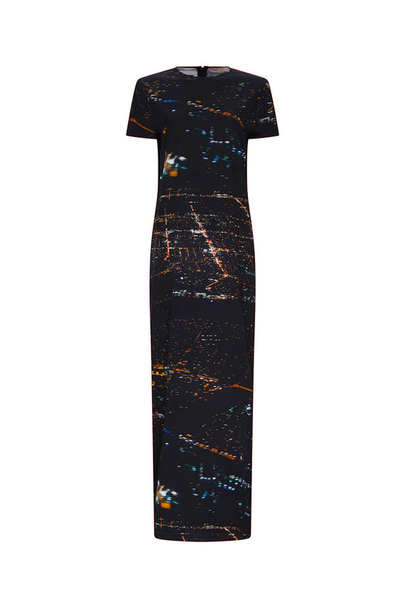 'LAX' SHORT SLEEVE MAXI DRESS - - Libertine - Main image