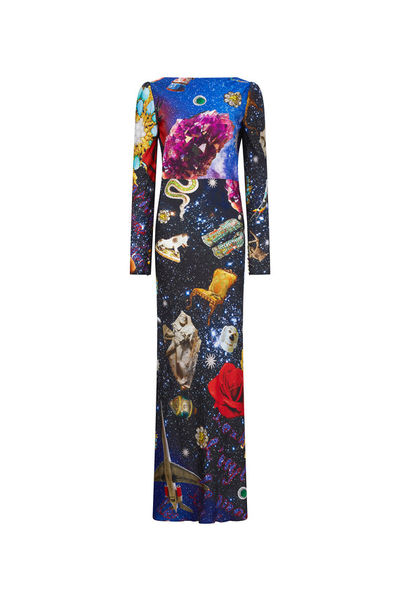 'STARRY NIGHT REDUX' LOOK BACK GOWN - - Libertine - Main image