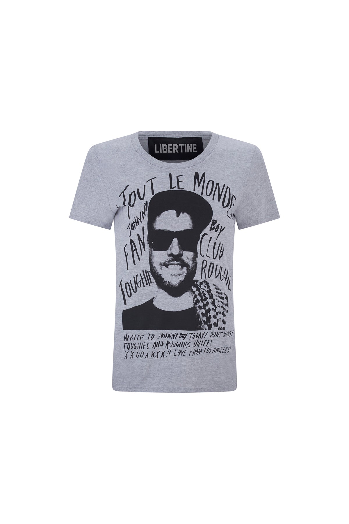 'TOUT LE MONDE' GREY T SHIRT - - Libertine